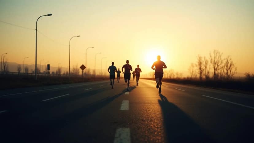 Almaty Half Marathon: running race at Almaty, Kazakhstan