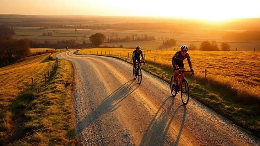 Brabantse Wal Gravel Challenge: cycling race at Hoogerheide, Netherlands
