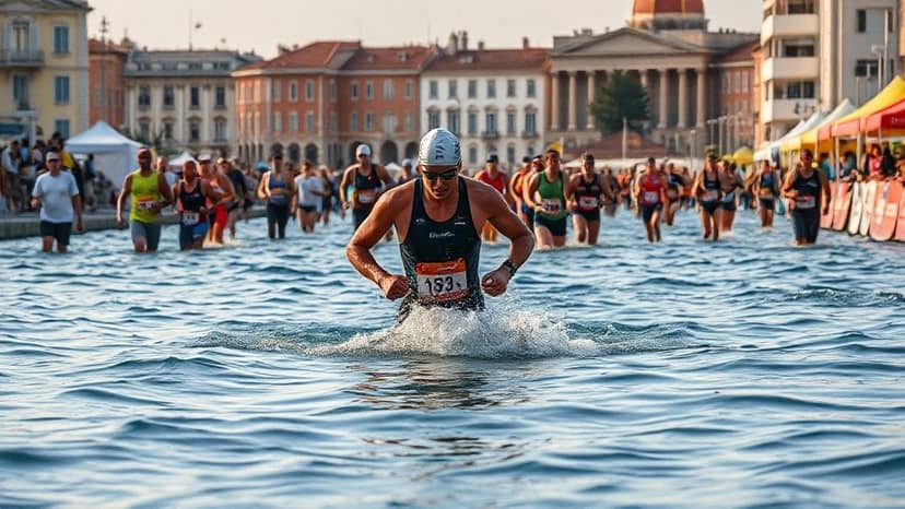 Challenge Cesenatico: triathlon race at Cesenatico, Italy