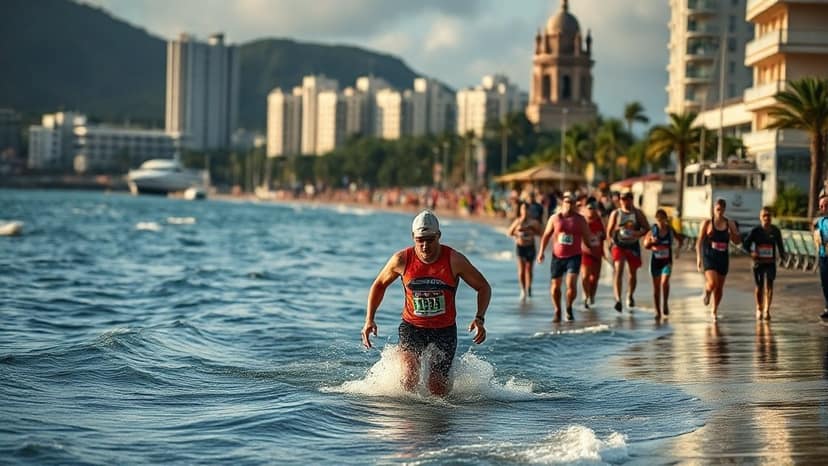 Challenge Florianópolis (April): triathlon race at Florianópolis, Brazil