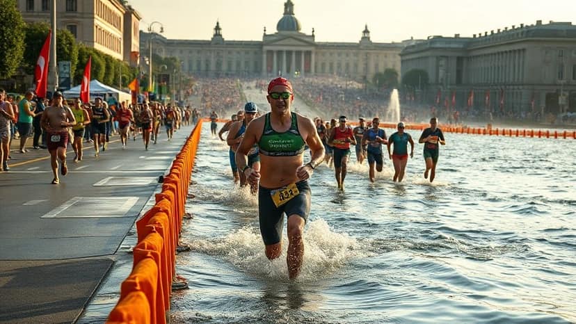 Challenge Gdansk: triathlon race at Gdansk, Poland