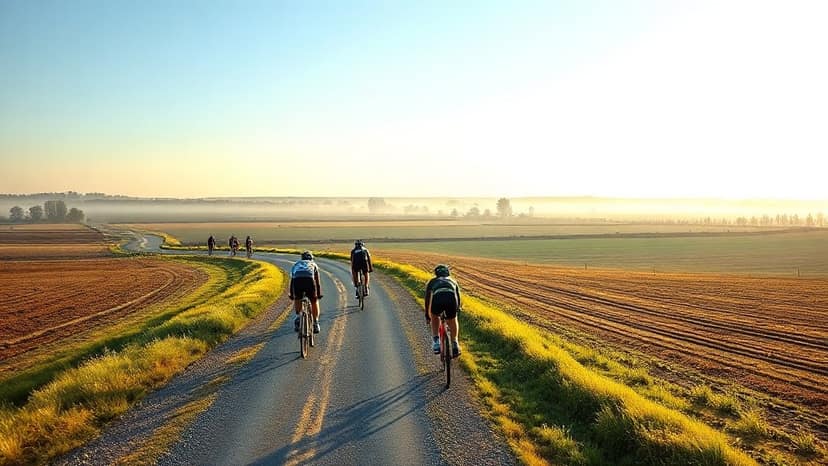 Duvelsday: cycling race at Lieshout, Netherlands