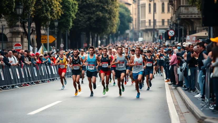 Firenze Marathon 2026: running race at Florence, Italy