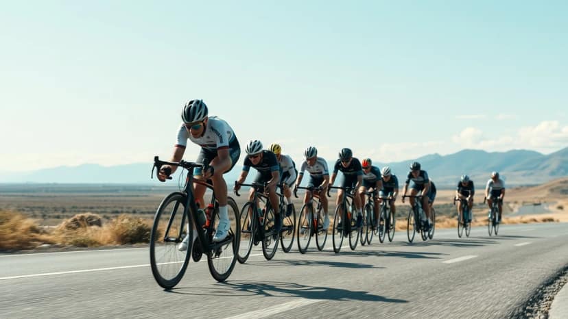 Giro del Lago: cycling race at Puerto Montt, Chile