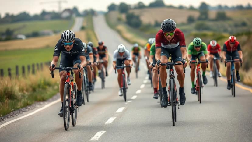 GMP Classic Gravel: cycling race at Deinze, Belgium