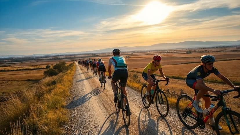 Gran Fondo Argentina: cycling race at Ciudad de Buenos aires, Argentina