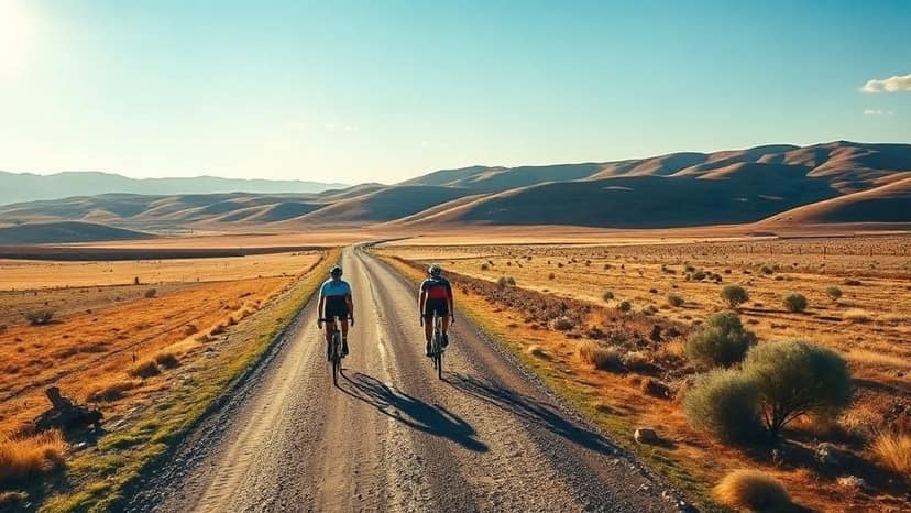 Gran Fondo Siete Lagos: cycling race at Neuquen, Argentina