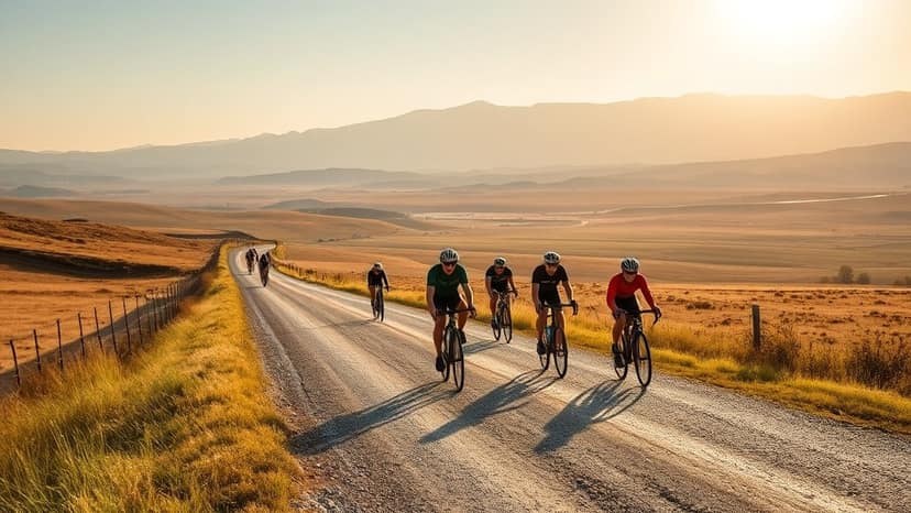 Granfondo PAG: cycling race at Pag, Croatia