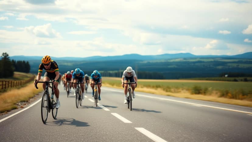 Gray Duck Grit: cycling race at Cannon Falls, United States