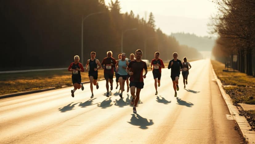 Greifenseelauf Uster: running race at Uster, Switzerland