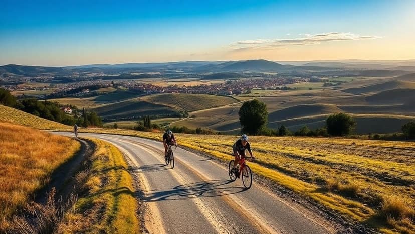 Grinduro Italy: cycling race at Tuscany, Italy