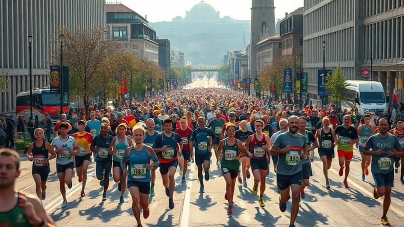 Haspa Marathon Hamburg 2026: running race at Hamburg, Germany
