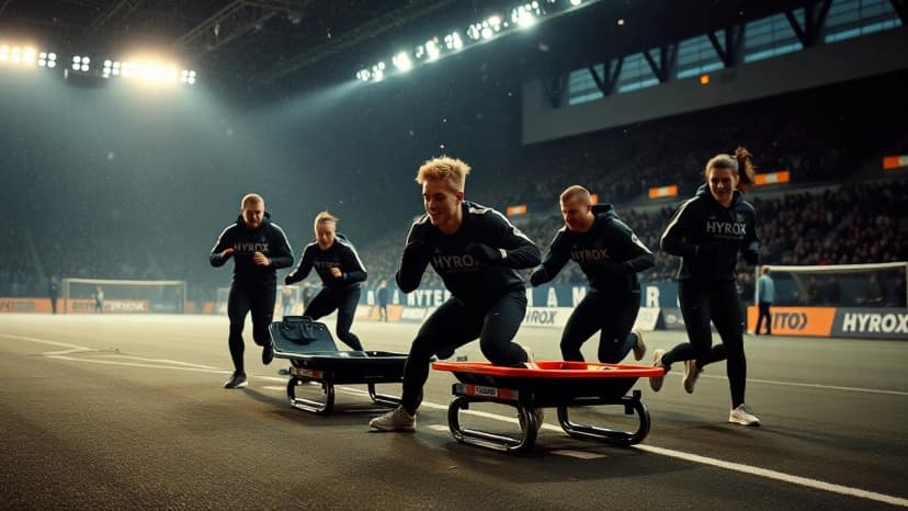 HYROX HELSINKI: hyrox race at Helsinki, Finland