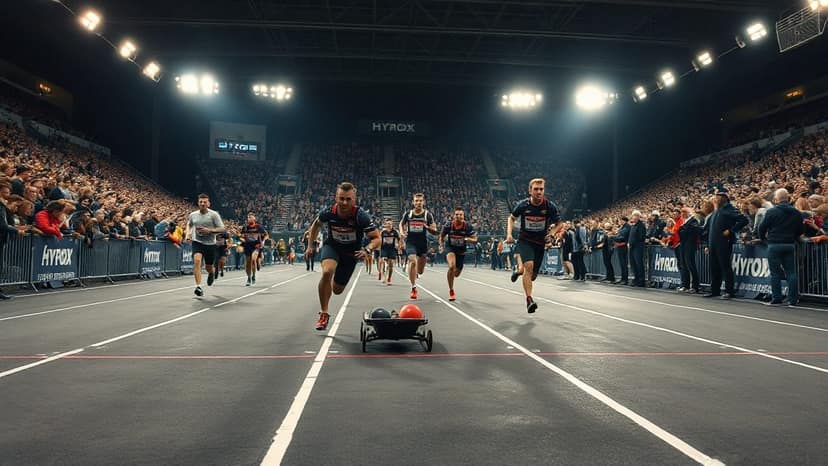HYROX HELSINKI: hyrox race at Helsinki, Finland