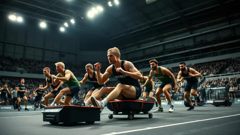 HYROX HELSINKI: hyrox race at Helsinki, Finland