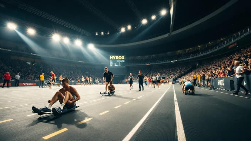 HYROX Rotterdam: hyrox race at Rotterdam, Netherlands