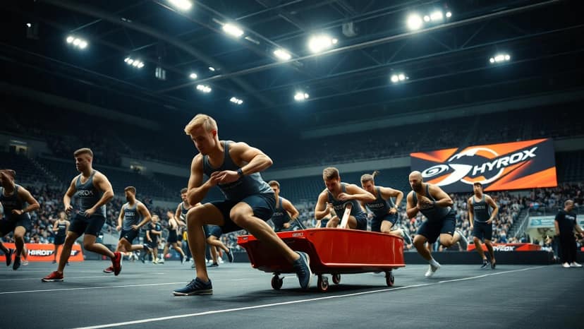 HYROX Rotterdam: hyrox race at Rotterdam, Netherlands