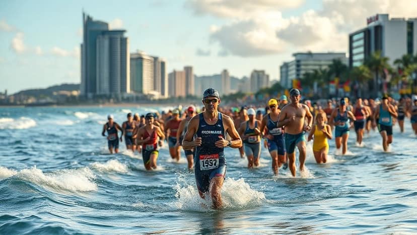 IRONMAN Cairns: triathlon race at Cairns, Australia
