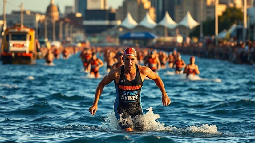 IRONMAN Western Sydney: triathlon race at Penrith, Australia