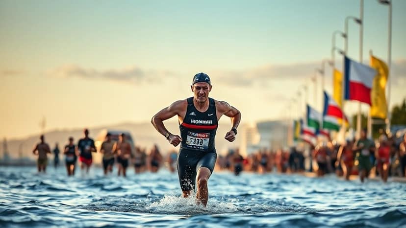 IRONMAN Australia: triathlon race at Port Macquarie, Australia