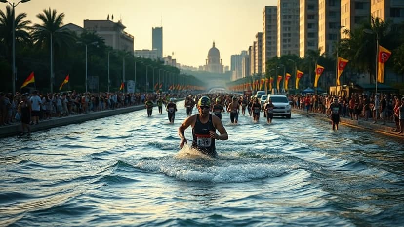 IRONMAN Brasilia: triathlon race at Brasilia, Brazil