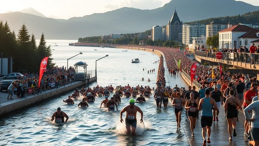 IRONMAN Mont-Tremblant: triathlon race at Mont-Tremblant, Canada