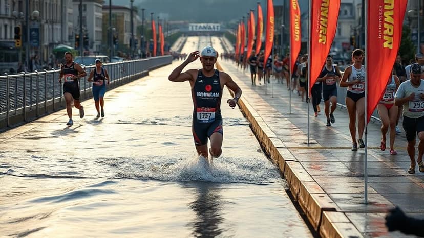 IRONMAN Frankfurt: triathlon race at Frankfurt, Germany