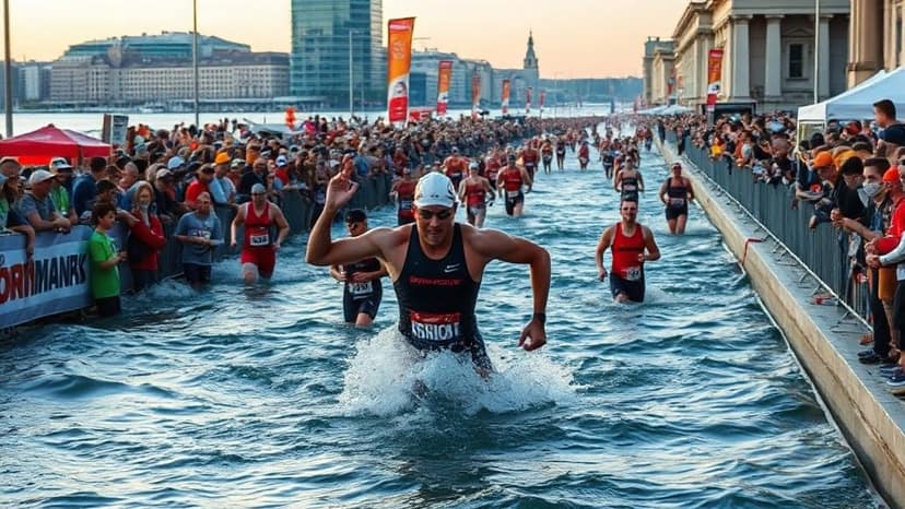 IRONMAN Hamburg: triathlon race at Hamburg, Germany