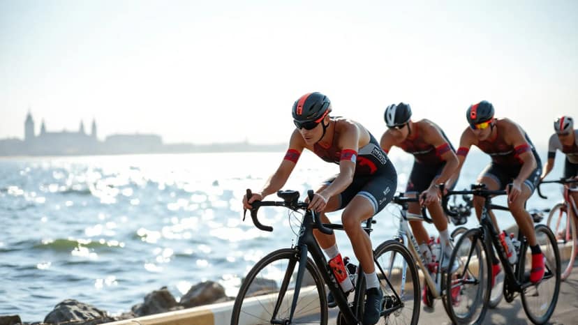 IRONMAN Hamburg: triathlon race at Hamburg, Germany