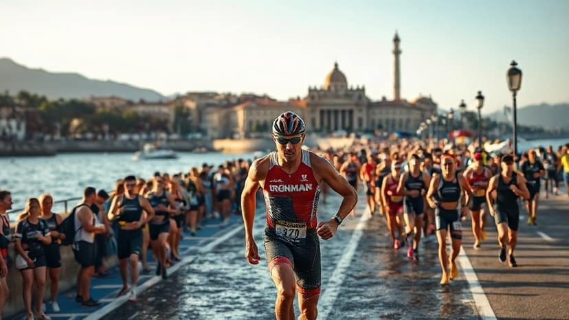 IRONMAN Aix-en-Provence: triathlon race at Aix en Provence, France