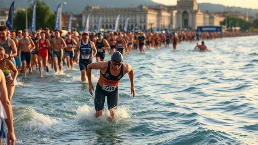 IRONMAN Vichy: triathlon race at Vichy, France