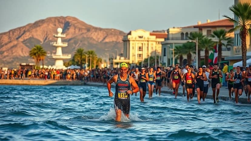 IRONMAN Los Cabos: triathlon race at Los Cabos, Mexico