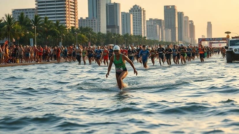 IRONMAN Desaru Coast: triathlon race at Desaru, Malaysia