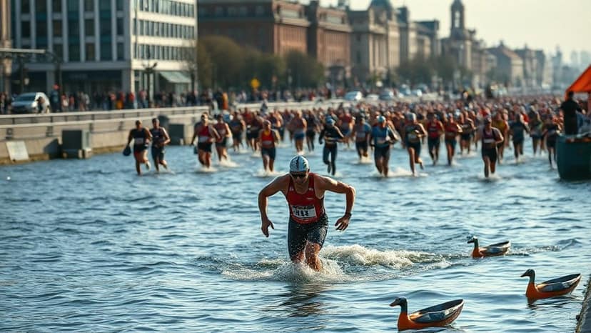 IRONMAN Westfriesland: triathlon race at Hoorn, Netherlands