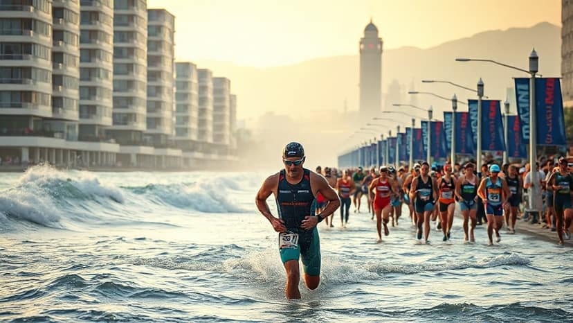 IRONMAN Peru: triathlon race at Lima, Peru