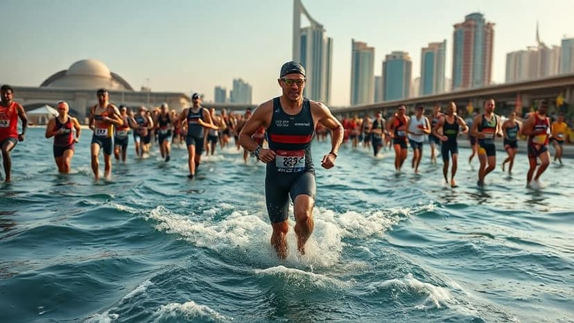 IRONMAN Doha: triathlon race at Doha, Qatar