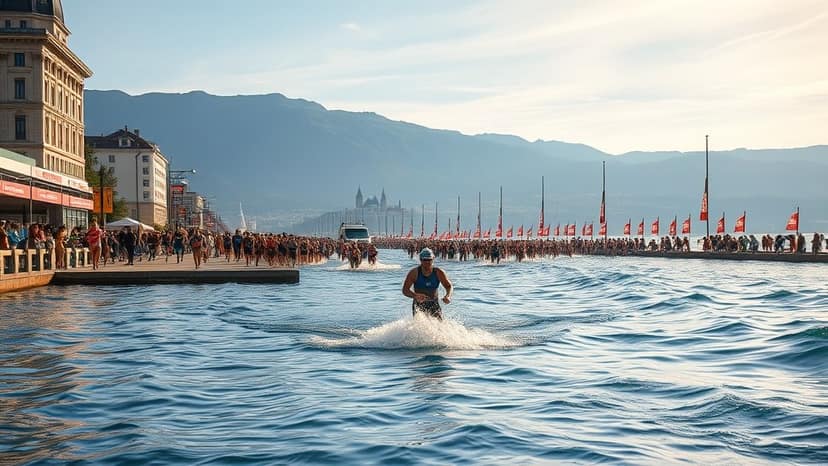 IRONMAN Musselman: triathlon race at Geneva, United States