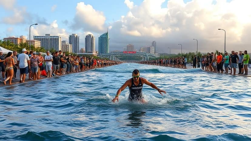 IRONMAN Hawaii: triathlon race at Kohala Coast, United States