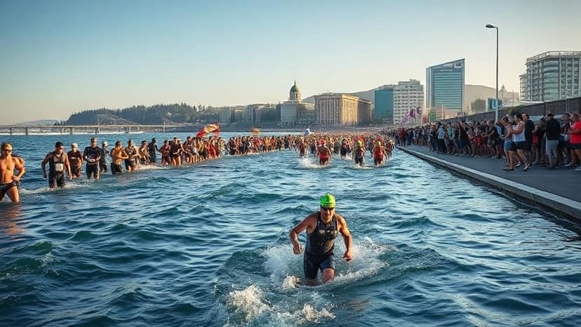 IRONMAN Oregon: triathlon race at Salem, United States