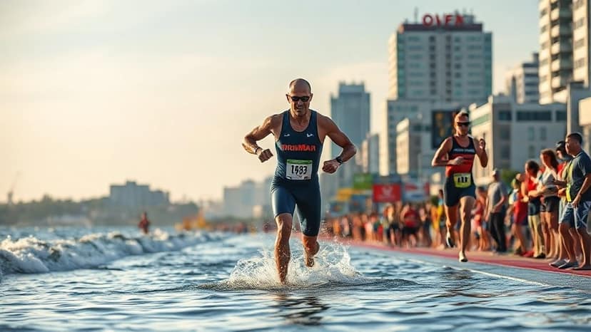 IRONMAN Ohio: triathlon race at Sandusky, United States