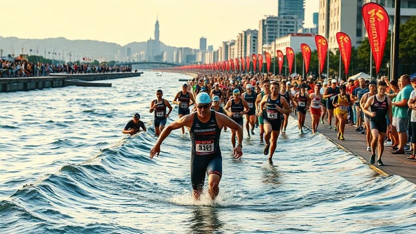 IRONMAN Da Nang: triathlon race at Danang, Vietnam