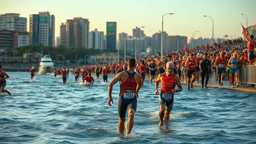 IRONMAN Durban: triathlon race at Durban, South Africa