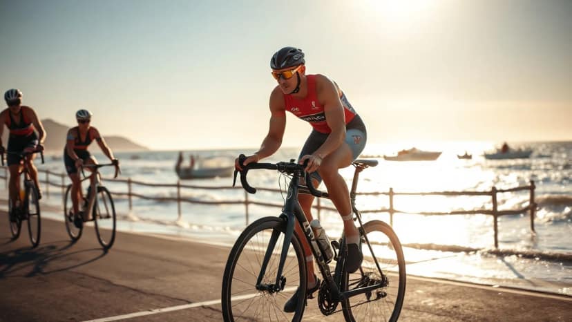 IRONMAN South Africa: triathlon race at Port Elizabeth, South Africa