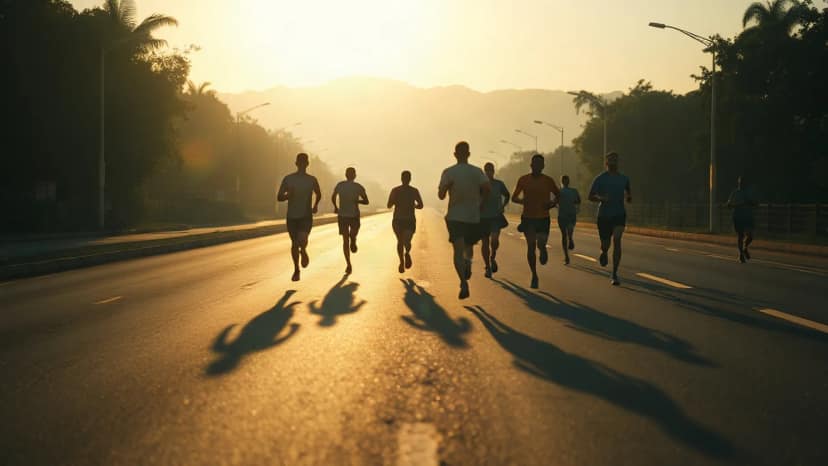 Kigali International Peace Marathon: running race at City of Kigali, Rwanda