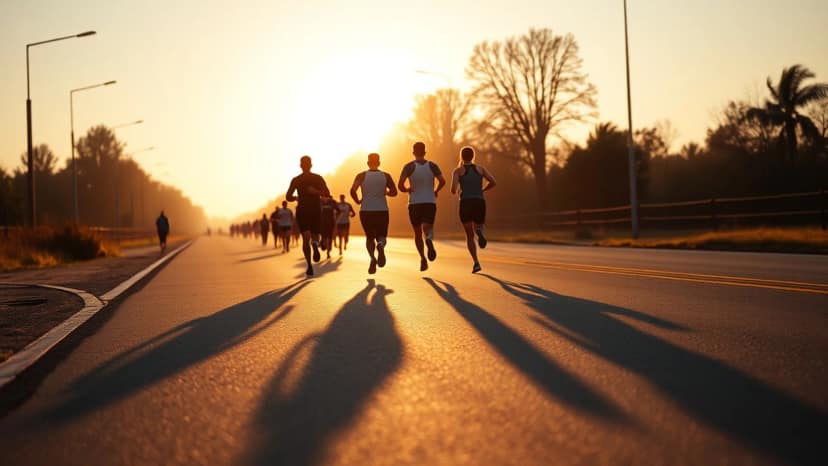 Laguna Phuket Marathon: running race at Si Sunthon, Thailand