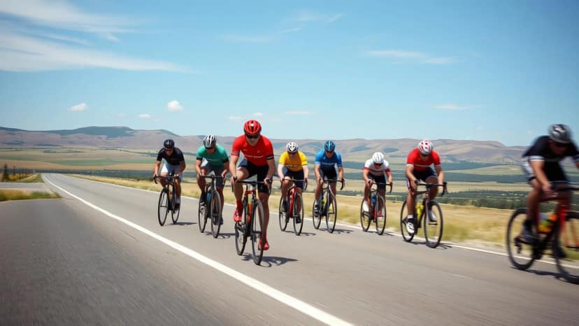 Le Grand du Nord: cycling race at Grand Marais, United States