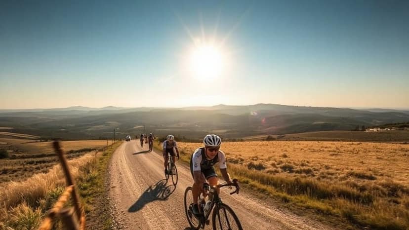 Le Raid Des Alpilles: cycling race at Saint Rémy de Provence, France