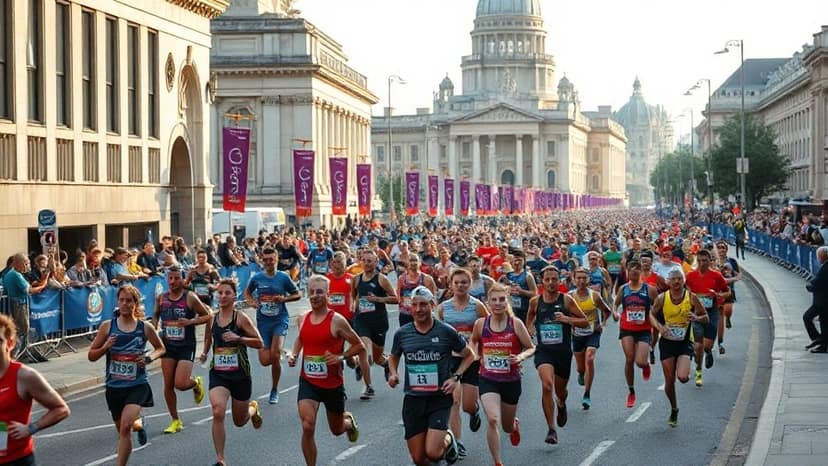 TCS London Marathon 2026: running race at London, United Kingdom