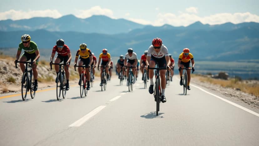 Mammoth Tuff: cycling race at Mammoth Lakes, United States