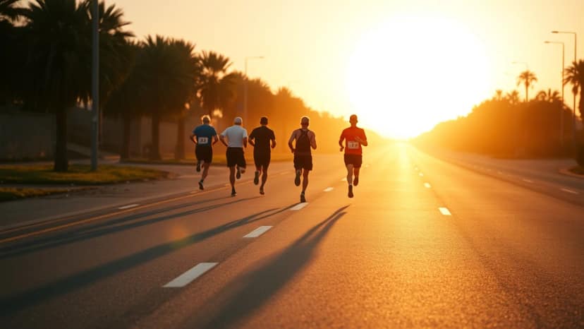 Marathon COMAR Tunis - Carthage: running race at Tunis, Tunisia